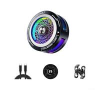 NbgrvB 20W Magnetic Cooler 4500 RPM Fast Airflow(Black)