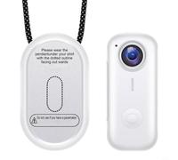 NbgrvB 2K Portable Magnetic Action Camera Wearable Body Cam with Type-C Charging Loop Recording Motion Detection for Pet Walking Travel and Work Supports 128GB TF Card(White)