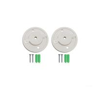 NbgrvB 2PCS Indoor Wifi Security Camera Mount for Tapo IPC40A IPC42 - Stable Wall Ceiling Mount Holder Stand White ABS Construction
