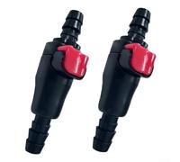 NbgrvB 2pcs Quick Connect Water Tube Adapters for Hydration Bladder Reservoir System 1/4 Inch Inner Diameter Tubing Connectors Outdoor Camping Hiking Water Pack Replacement Parts 2 Pack