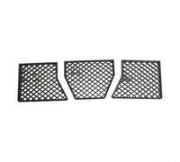 NbgrvB 3 Pack Front Bumper Lower Grille Mesh Guard for G87 M2 2023-2025, Matte Black ABS Plastic Exterior Trim Cover(Carbon Fiber)