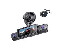 NbgrvB 360° 4-Channel Dash Camera for Cars 1080P Front with Night Vision APP Control G-Sensor Loop Recording Full Surround View System Black Black