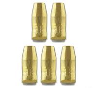 NbgrvB 5-Pack Brass Welding Nozzle NS-1218B for Bernard G-Gaas, for Centerfire Slim 1/2"" Recess Tip Compatible with -1 Gas Diffuser