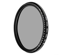 NbgrvB 52mm ND2-400 Variable Neutral Density Filter for Sony for canon SLR Cameras, Aluminum Frame Design