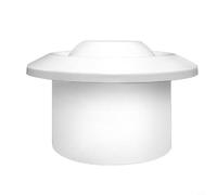 NbgrvB ABS for Round Air Conditioning Exhaust Vent, for 360° Rotating Spherical Jet Nozzle with Adjustable Opening, Quiet Indoor Ventilation Grille Home Office Hotel Factory, White (75-250mm)(100)