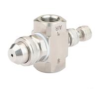 NbgrvB Adjustable 304 for Stainless Steel High Pressure Air Atomizing Hose Nozzle with Female Thread Garden Watering, Cooling and Humidification(D)