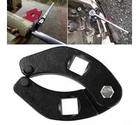 NbgrvB Adjustable Gland Nut Wrench Tool Heavy Duty Metal Hydraulic Cylinder Cap Remover for Farm Construction Equipment Repair