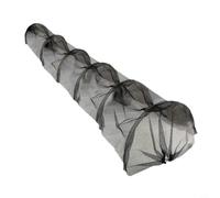 NbgrvB Agricultural Micromesh Polytunnel Cover Polyethylene Planting Tunnel for Greenhouse Frost Protection and Ventilation Plastic Sheeting(Black net)
