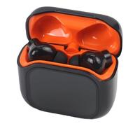 NbgrvB AI Translation Wireless Earbuds with LCD Display Bluetooth 6.0 Headphones Supporting 140 Languages IPX7 Waterproof for Travel and Business Black Black Orange