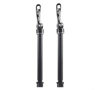NbgrvB Aluminum Alloy Thru Axle 15mm for RockShox Maxle, 145mm & 155mm Quick Release Front Fork Skewer, for CNC for Bicycle Thru-Axle Rod Black(15 * 100)