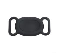 NbgrvB Anti-Lost Soft Silicone Holder for Xiaomi Smart Tag(Black) | Premium soft silicone, waterproof design, anti-lost security, fits standard collars, durable wear resistance