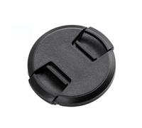 NbgrvB Black Centre Pinch Lens Cap for Snap-On Camera Lens Protection Durable ABS Fit for 40.5mm to 82mm Sizes Including 52mm 58mm 67mm 77mm 58mm