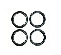 NbgrvB Black Coffee Machine Gasket 7.2x7.2cm for Fiammetta | 4-pack rubber seals, 7.2cm diameter, leak-proof design, fits Moka Express, easy install