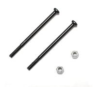 NbgrvB Black Hardware Fasteners for RC Desert for falcon Black Hardware(B) | Steel construction, rust resistant, ideal for 1:12 scale, secure fastening solution