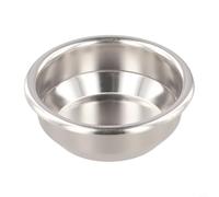 NbgrvB Blind Filter Bowl 58mm for Stainless Steel Espresso Machine Back Flushing Cleaning Tablets Compatible