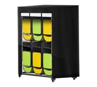 NbgrvB Boldworks Folding Chair Rack Cover, 210D Oxford Windproof Rainproof Dust Cover for Outdoor Storage, Easy with Front Zippers