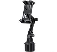 NbgrvB Car Cup Holder Phone Mount, for 360° Adjustable Tablet Stand 4-14 Inch Devices, Anti-Slip for iPhone for iPad in Car for Truck