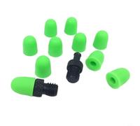 NbgrvB Car Dent Leveling Pen for Replacement Head, M8 Thread for TPU Tip for Crowbar & Hammer Repair Tools, Green (17/12 Pack)(Large)