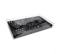 NbgrvB Clear Protective Case for DDJ-FLX4 Use Clear Protective Case | Acrylic material, dust debris guard, scratch resistant, 49.8x27.8x6.4cm, storage