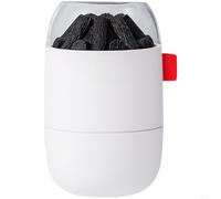 NbgrvB Compact Silent USB Humidifier with Gentle Night Light for Home Office Bedroom Ultra-Quiet Portable in Pink(White Style)