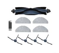 NbgrvB Complete Parts Set for Eufy G50 and L60 Robot Vacuums V-Shaped Main Brush Edge Reaching Side Brushes Removable Mop Cloths and Cleaning Tool for Fresh Floors
