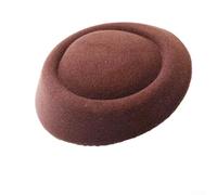 NbgrvB Creative Mini Top Fascinator Hat Bases Ideal for Halloween Costumes and Themed Party Accessories (咖啡)