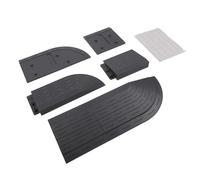NbgrvB Door Threshold Ramp for DJI ROMO S/A/P Anti-Slip Robot Vacuum Cleaner Accessory for Easy Crossing of Door Sills and Obstacles