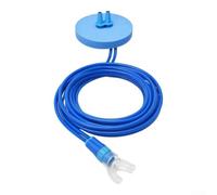NbgrvB Dry Top Snorkel 1.5m Splash Guard for Swimming(M)