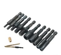 NbgrvB Dual-Head Screw Socket Driver for Hanger Bolts and Double-Headed Screws, Hex Shank Design for Electric Drills and Tight Spaces, Black(5)