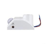 NbgrvB E27 Screw Socket PIR Motion Sensor Light Switch, Adjustable Delay Time Infrared Induction Controller LED Bulb, Energy Saving for Auto On/Off Hallway Staircase Garage