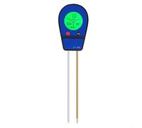 NbgrvB Electronic Soil pH Meter 3 in 1 with Temperature Moisture Sensor Light Detection Tool for Accurate Plant Health Monitoring