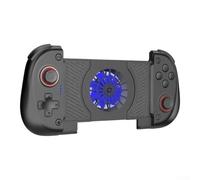 NbgrvB Ergonomic ABS Gaming Controller with Built-in Fan | Adjustable stretch design, built-in cooling fan, keeps hands dry, intense gaming comfort, black finish