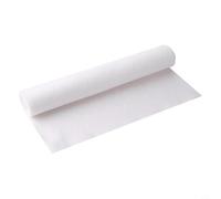 NbgrvB Flame-Retardant Non-Woven Range Hood Grease Absorbent Sheet for Kitchen Stove Disposable Oil Barrier with Magnet and Sticky Strip Mounting Trim to Fit Side Top or Pyramid Hoods White 46x5cm(A)