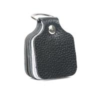 NbgrvB Fly Fishing Dry Patch for Drying and Cleaning Dry Flies, Leather+Cotton Line Cleaner Holder Case, 4.7x5.7cm, 23.5g, 1 Pack B