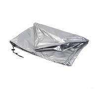 NbgrvB for 3D Protective Silver Cover Using 210D Oxford Fabric Dustproof Tent Constant Temperature Protective For Ender 3 and for Ender 3 (50 x 50 x 55 cm)