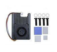 NbgrvB for cm5 Cooling Fan for Raspberry Pi Compute Module 5 for pwm Velocity Control Quiet Brushless for cpu Cooler Aluminium Heatsink 54x39x10mm