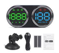 NbgrvB for gps Car Head Up Display Digital Speedometer Overspeed
