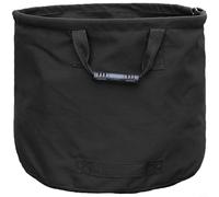 NbgrvB for Large Canvas Garden Waste Bag 56x46cm Waterproof for Leaf Storage with Reinforced Handles Leaves Fruits and Debris Collection Army Green(Black)