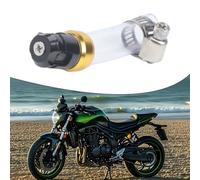 NbgrvB for Motorcycle Air Filter Drain Pipe Aluminum Alloy Head Silicone | for Motorcycle Air Filter Drain Tube Aluminum Head Silicone Hose Fitment Aluminum Alloy Air Filter Drain Pipe