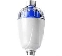 NbgrvB for Stainless Steel Mesh Water Filter for Heaters, ABS Anti-Leak for Protection Device, Sediment Removal for Shower and for Washer, Blue(Blue)