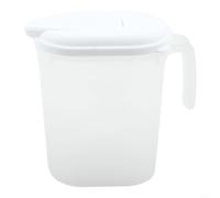 NbgrvB Fridge Friendly Water Pitcher 0.8L for Home Kitchen | BPA free PP material, food grade safe, odor resistant, easy to clean, lightweight 125g