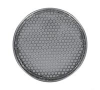 NbgrvB Garden Soil Sieve Mesh 20cm for Round Hole Sifter for Separating Stones and Debris from Compost 7mm(Round Hole 6mm)