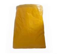 NbgrvB Garden Waste Bag, for Large Capacity for Leaf Collection Bag with Shoulder Strap, for Heavy Duty PE Garden Garbage Bag Leaves Grass Clippings Debris, for Orange Yellow, 45x82cm(Yellow)