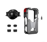 NbgrvB Graphene Cooling Frame for Insta360 X6 Lightweight(Gray)