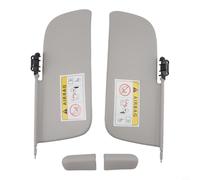 NbgrvB Gray Left and Right Sun Visor Set C3 II 1.0-1.4 2009-2016, for OEM 1613251480