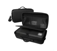 NbgrvB Hard EVA Printer Carrying Case for HP for officejet - Shockproof Travel Storage Bag 43x25x18cm Black