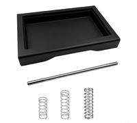 NbgrvB Heat-Resistant ABS Low Drip Tray Kit with 6 Bar, 9 Bar, 12 Bar OPV Springs and Drain Tube for Gaggia Classic Pro, RI9403, RI9480, RI9380, 46(5-piece set)