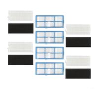 NbgrvB HEPA Filter Kit for DeenKee D40 Robot Vacuum Cleaner Effective Fine Dust Capture Robust Build for Seamless Standard Filters Origami HEPA Filters