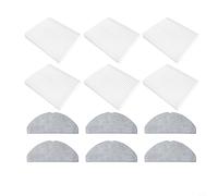 NbgrvB High-Efficiency HEPA Filter and Washable Mop Kit for Eufy G50 L60 Robot Vacuum Captures 99.97% Dust for Homes withs and Children 8 or 12 Pieces(B)
