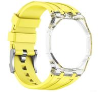 NbgrvB High-Quality Silicone Band for Swatch Modification 20mm(Yellow 12)
